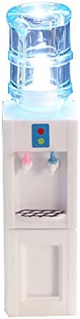 ruiycltd Mini Water Dispenser Model with LED Kids Dollhouse Miniature Decor Accessories