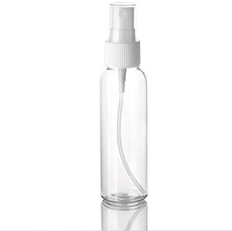 Clear Glass Spray Bottles for Essential Oils, Small Spray Bottle with Plastic Sprayer