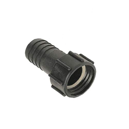 Pisces 20mm barb to 1''(in) female BSP hosetail for Pond and Garden Hose - Hose Tubing Adaptor for Easy Connection to Hosepipe