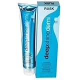 Rusk Deep Shine Demi Tone-On-Tone Cream Color 3.4 oz 100ml Advanced Marine Therapy - Marine Nutrient Complex (6N Dark Blonde)