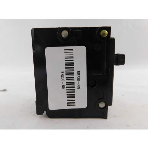 Eaton BR230 30A 2-Pole Circuit Breaker, 120/240V Type BR, 10kAIC - Reliable Thermal Protection for Panels