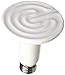 Fluker's Ceramic Heat Emitter, Natural Infrared Heating Bulb for Reptiles, 100 Watt