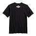HARLEY-DAVIDSON Official Men's #1 Genuine Classics Graphic Tee, Black