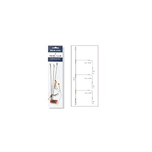Bas De Ligne Flashmer Metal’clip – 3 Hamecons N° 2