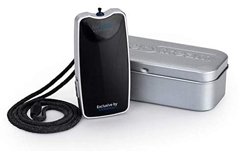 AirTamer A310 Personal Rechargeable and Portable Air Purifier Negative Ion Generator, Purifies Air Eliminating Germs, Dust, Viruses, Bacteria, Allergens, Mold, Odors, and More, Black - Thumbnail 2