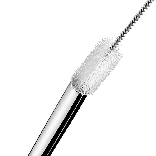WMF Baric Strohhalm Edelstahl Set, 6 Trinkhalme gerade + Reinigungsbürste, umweltfreundlich, Strohhalm wiederverwendbar… – Bild 6