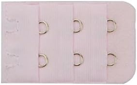 HKDK Women Bra Extender Bra Strap Extension 2 hooks 3 Rows pink