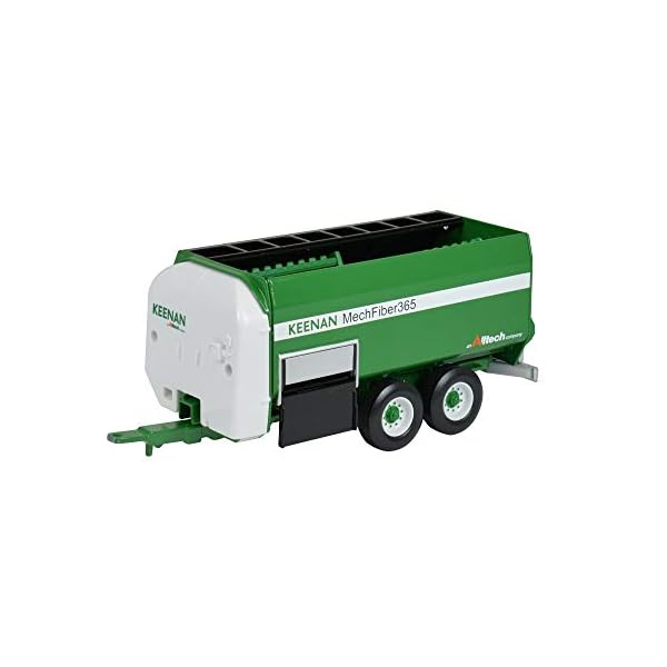 Keenan Futtermischwagen 365, Britains originalgetreuer Modell Spielzeug Mischwagen mit drehbarer Mischwalze im Maßstab 1… – Bild 5