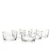 Hosley's Set of 12, Clear Glass Cup Tea Light Holder, 2