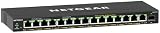 NETGEAR GS316EP 16-Port PoE Gigabit Ethernet Plus Switch 15 PoE+ 180W 1 SFP Port view 4