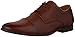 Aldo Men's Sagona Toe Cap Derby Shoes, Cognac, 8 D US
