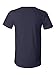 Canvas for Men's Delancey V-Neck T-Shirt, NAVY, Medium