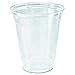 DART Solo Plastic Disposable Cups, clear, 