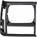 QP A0711-a Jeep Cherokee Black Passenger Headlight Door Grille