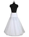 BEAUTELICATE A-line Full Gown Floor-Length Bridal Dress Gown Slip Petticoat