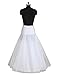 BEAUTELICATE A-line Full Gown Floor-Length Bridal Dress Gown Slip Petticoat White S/M