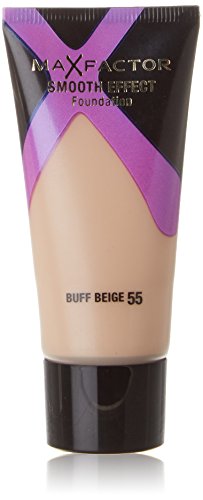 Max Factor Smooth Effects Foundation, No.55 Buff Beige, 1 Ounce Max Factor Smooth Effects Foundation, No.55 Buff Beige, 1 Ounce