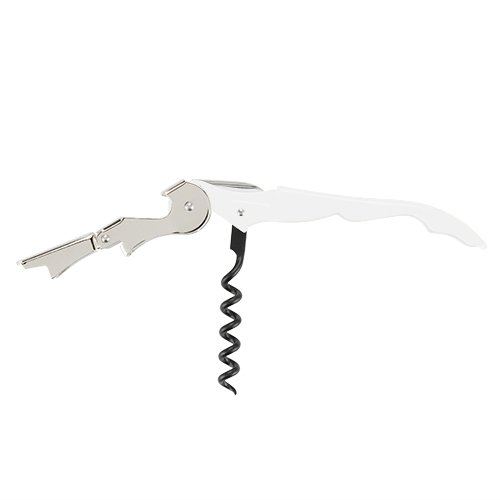 True 2228 Truetap Double-Hinged Corkscrew, 4.75" Height, 1" Width, 0.5" Length, White (Pack of 12) - Thumbnail 4