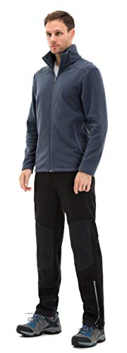 image for Clothin Men's Fleece-Lined Soft Shell Winter Pants - Ski Snow Insulate