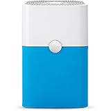 Blue Pure 211+ Air Purifier with Particle and Carbon Filter for Allergen and Odor Reduction, Washable Pre-Filter, Large Rooms, by Blueair