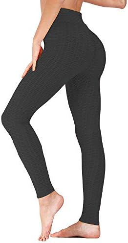 Niitawm Womens Butt Lift High Waist Slimming Leggings Tummy Control Workout Trousers Ultra Elastic Sports Stretchy Yoga Pants