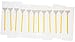 Alpha 24mm Premium Sensor Cleaning Swabs (12pk) (Yellow)