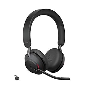 Jabra-Evolve2-65-Wireless-PC-Headset--Noise-Cancelling-Microsoft-Teams-Certified-Stereo-Headphones-With-Long-Lasting-Battery--USB-C-Bluetooth-Adapter--Black Jabra Evolve2 65 Wireless PC Headset – Noise Cancelling Microsoft Teams Certified Stereo Headphones With Long-Lasting…
