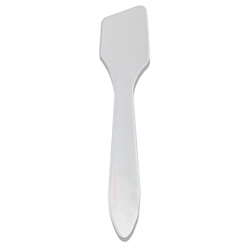 Clear 1 oz Thick Wall Glass Straight Sided Jar (12 Pack) + Spatulas and Labels - Airtight, Smell Proof, BPA Free Lids