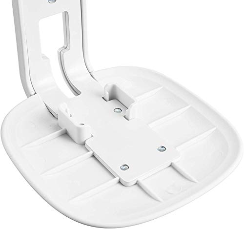 ynVISION.DESIGN Adjustable Wall Mount Bracket Compatible with Sonos One, One SL, and Play:1 Speaker | 2 Pack | (White)