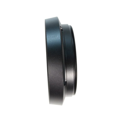 CamDesign 43mm Pro Angle Vented Metal Lens Hood Sun Shade Compatible with Leica/Contax Zeiss/Voigtlander/Panasonic/Lumix/Fujifilm/Olympus/Nikon/Canon/Sony/Pentax/ Samsung/Sigma/RF Rangefinder Camera