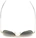 Randolph Aviator Square Sunglasses, 58, 23K Gold, Bayonet, AGX Lenses