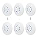 Ubiquiti Networks UAP-AC-PRO-US Unifi 802.11ac Dual-Radio PRO Access Point (6 Items)