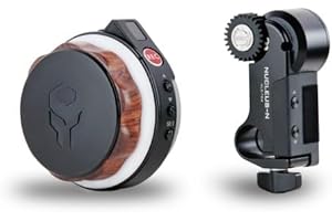 Tilta Nucleus-Nano with P-Tap Cable Wireless Focus Control System to Wirelessly Control The Focus of Most DSLR, Mirrorless, or Cine-Style Lenses on Cage, Gimbal Such as Ronin S/WLC-T04-PC-PTAP-KIT