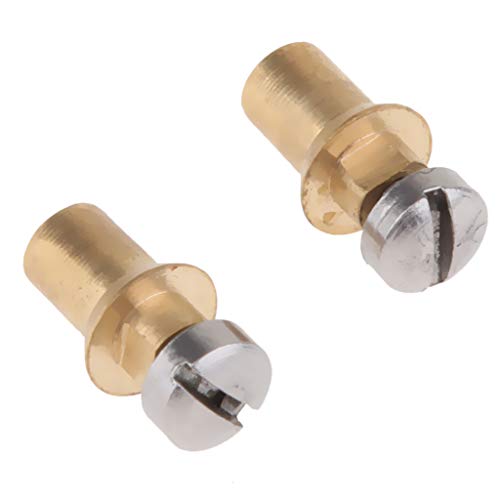 2x Saxophone Adjustment Screws for Alto/Tenor/Soprano Sax Replacement Parts