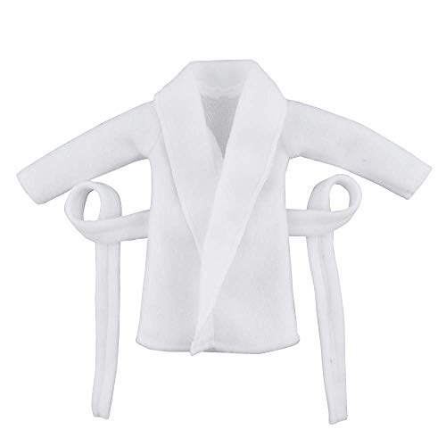 yamaso Santa Couture Clothing for elf Doll (Fluffy Vest+ Plaid Skirt + Bathrobe)