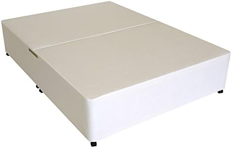 Comfy Beds Double Divan Base Only With 4 Drawers 4ft 6in White