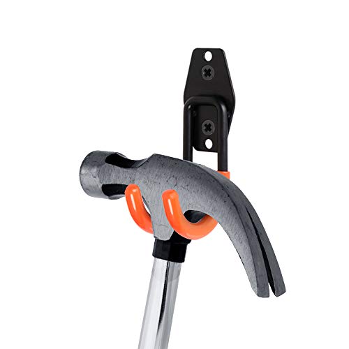 Garage Storage Utility Hooks, 9 Pcs Heavy Duty Hooks for Organizing Power Tools, Ladders, Bikes, Ropes, Bulk Items - Thumbnail 7