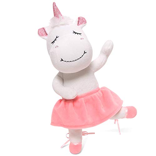 Unicorn Stuffed Animal - Cute Posable Ballerina Unicorn Gifts Large 14