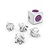 Allocacoc PC-1910/USRU4P 1910 Adapter, 4 outlets+2USB, Purple