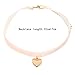 Tpocean 9 PCS Pink Lace Choker Necklace Set Gothic Floral Tattoo Gold Chain Choker Necklace for Women Girls 90s
