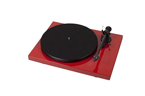 Pro-Ject Debut Carbon DC Turntable with Ortofon 2M Red Cartridge (Red)