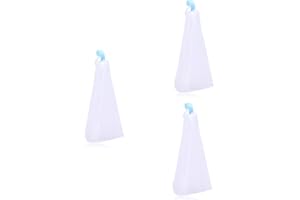 DOITOOL 3pcs Multi-purpose Foaming Net Face Wash Soap for Gentle Cleansing Double Layer Easy Hanging Drying