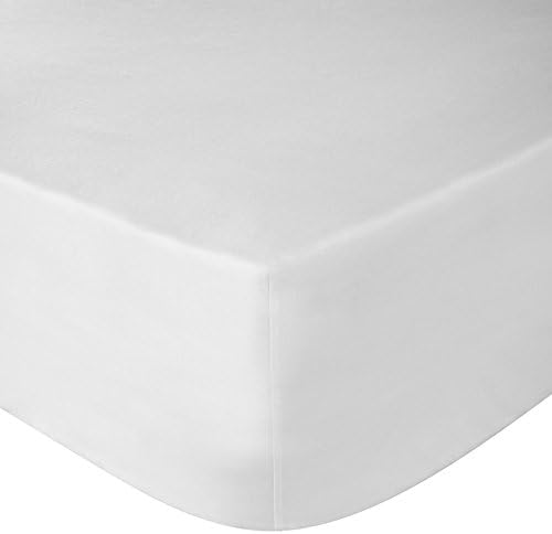 Polycotton Fitted Sheet or Pillow Case Single Double Queen King, Super King Bed Sheets[White,Fitted Sheet,Small Double 4ft]