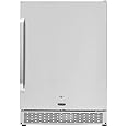 Whynter BOR-53024-SSW Energy Star 24" Built-in Outdoor 5.3 cu.ft. Beverage Refrigerator Cooler, Stainless Steel, One Size