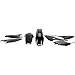 UFO KAKIT202-001 Complete Body Kit (Body KIT KX125/250 5-6 Black)