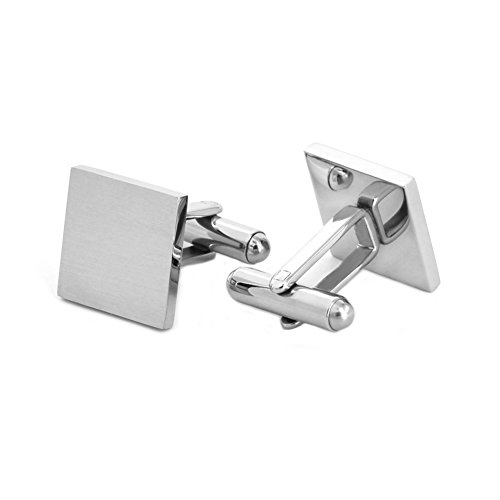 Merit Ocean Stainless Steel Cufflink and tie Clip Set with Business Part