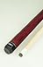 Viking Valhalla 2 Piece Pool Cue Stick VA104 (19oz, Red)