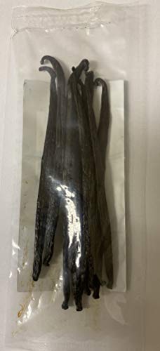 image for Kate Naturals 10 Tahitian Vanilla Beans. Whole Extract Grade A Pods fo