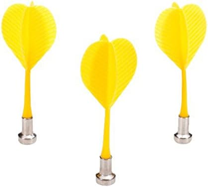 SBParts Durable Safe Plastic Wing Magnetic Darts Bullseye Target Game Toys for Magnet Dartboard