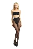 Alice & Belle Women's Super Thin 20 Den Pantyhose, Soft Tights with Lace Control Top